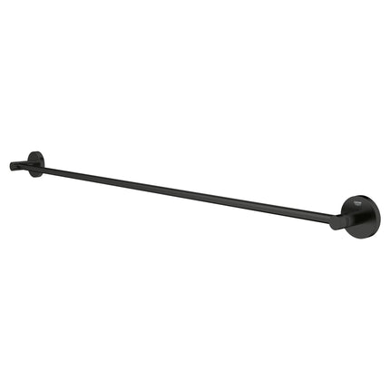 Grohe ESSENTIALS TOWEL RAIL 800MM Matte Black 403862431 - Plumbing Market