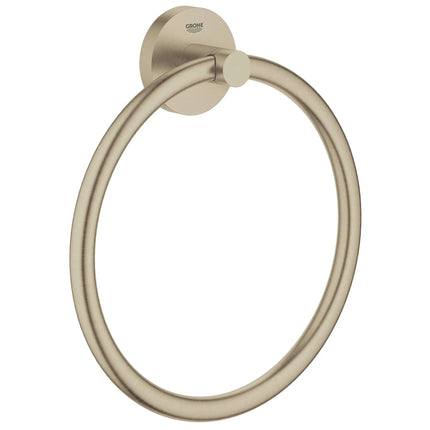 Grohe ESSENTIALS TOWEL RING  Brushed Nickel 40365EN1 - Plumbing Market