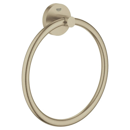 Grohe ESSENTIALS TOWEL RING  Brushed Nickel 40365EN1 - Plumbing Market
