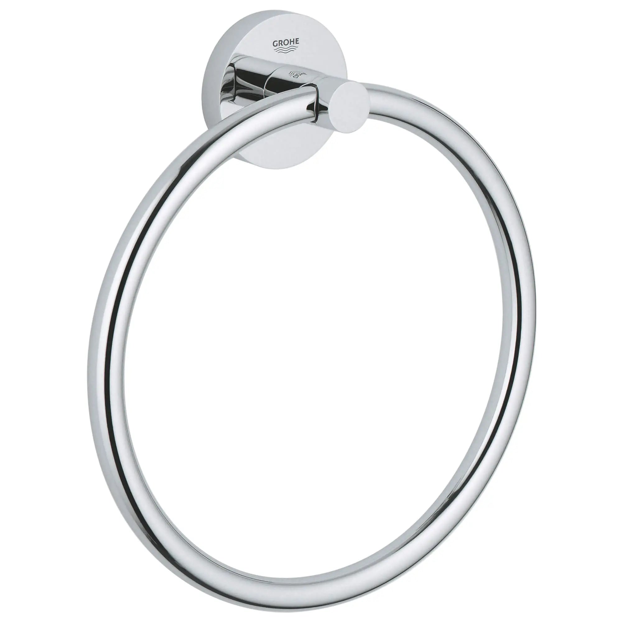 Grohe ESSENTIALS TOWEL RING  Chrome 40365001 - Plumbing Market