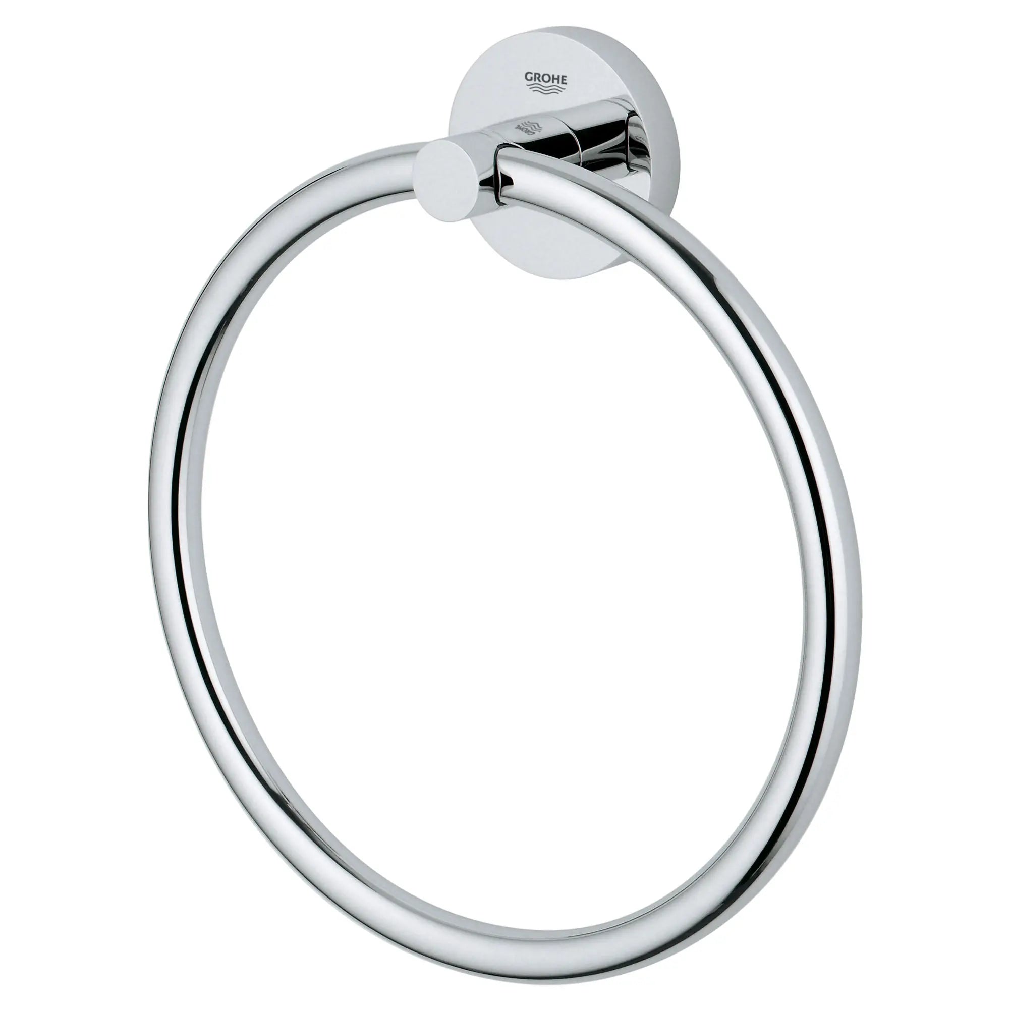 Grohe ESSENTIALS TOWEL RING  Chrome 40365001 - Plumbing Market
