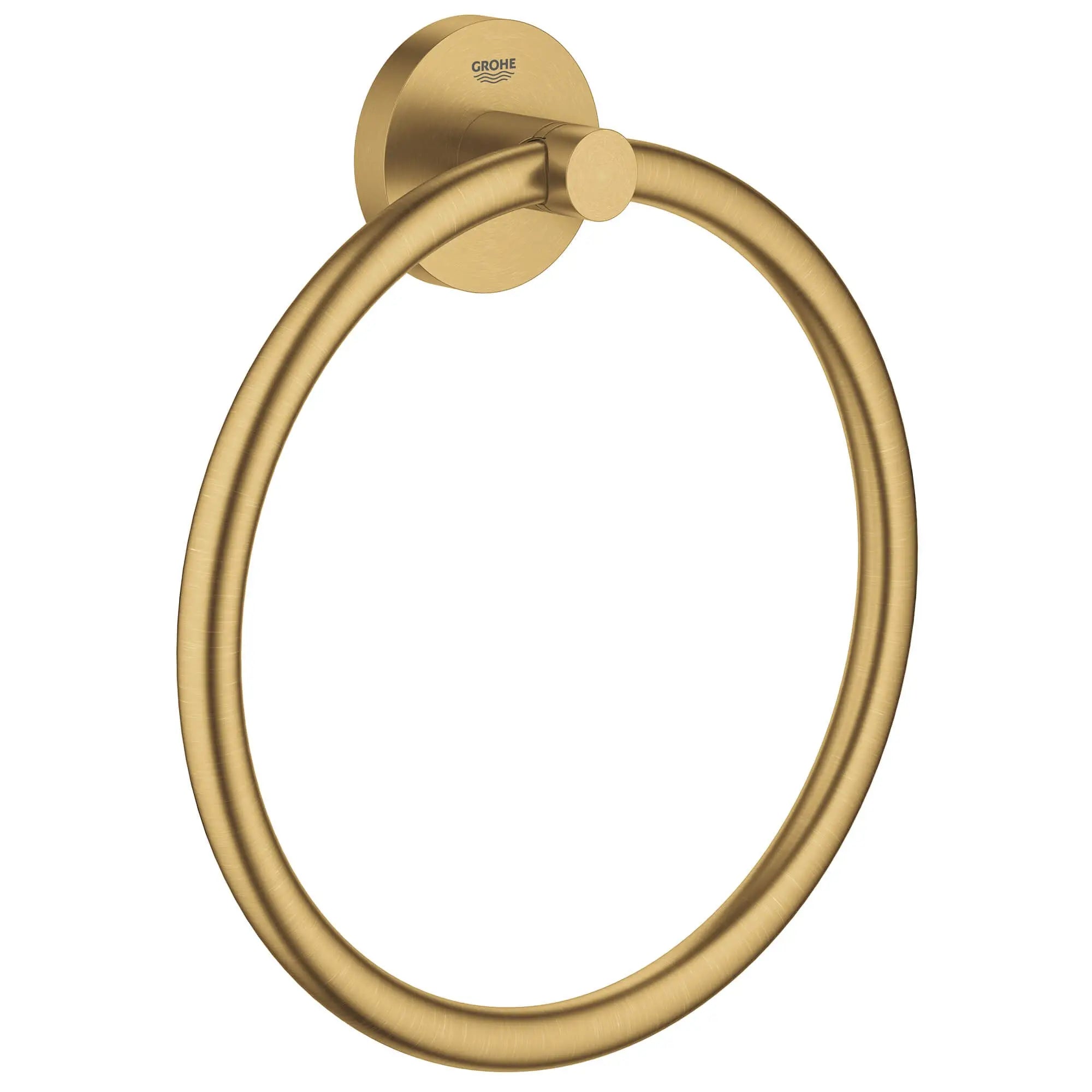 Grohe ESSENTIALS TOWL RING  Brushed Cool Sunrise 40365GN1 - Plumbing Market