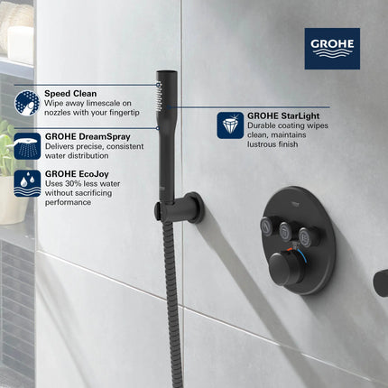 Grohe EUPH COSMOPOLITAN STICK HANDSHOWER 6,6L  Chrome 26466000 - Plumbing Market
