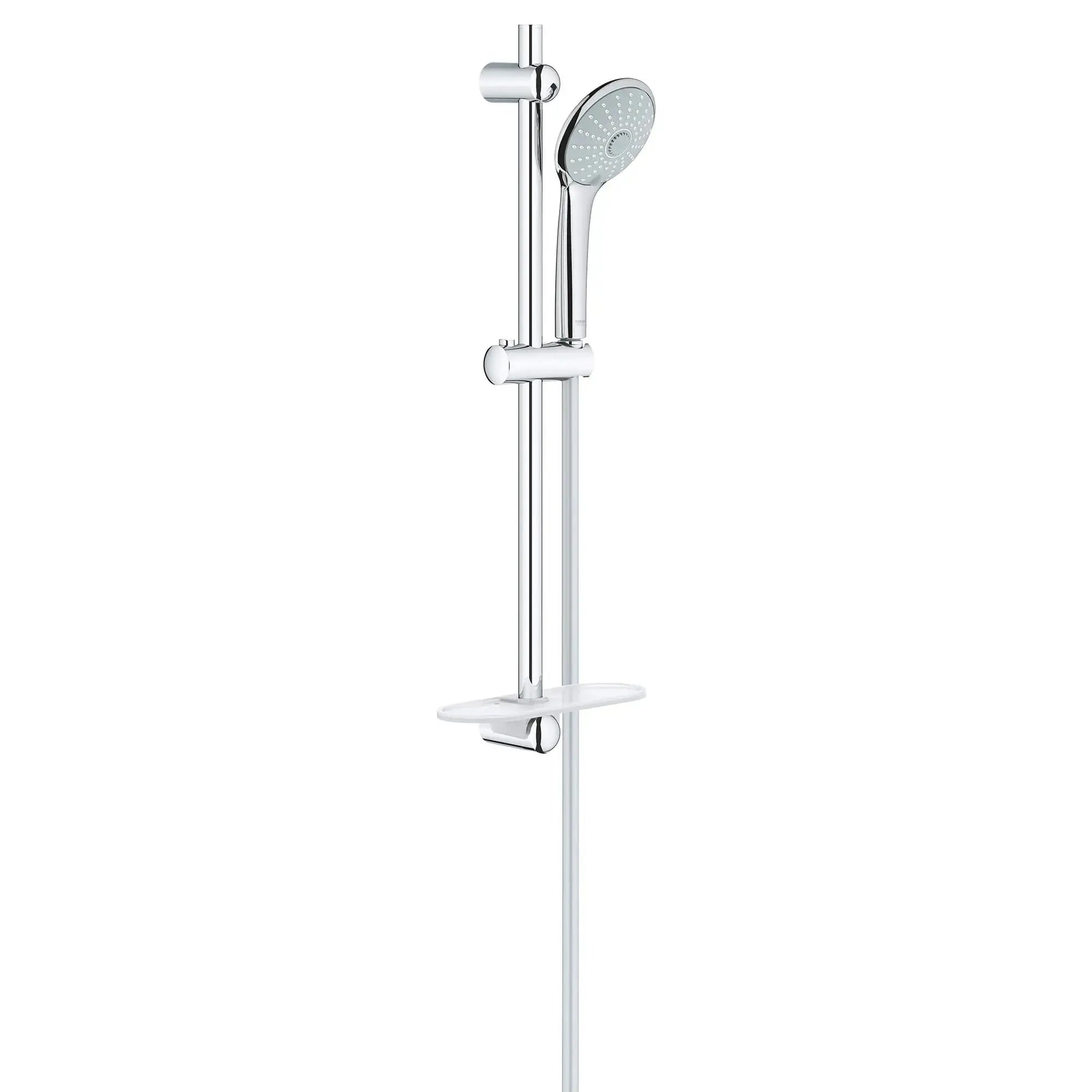 Grohe EUPHORIA 110 MASSG RAIL SET 600 DISH 9,5  Chrome 27243001 - Plumbing Market