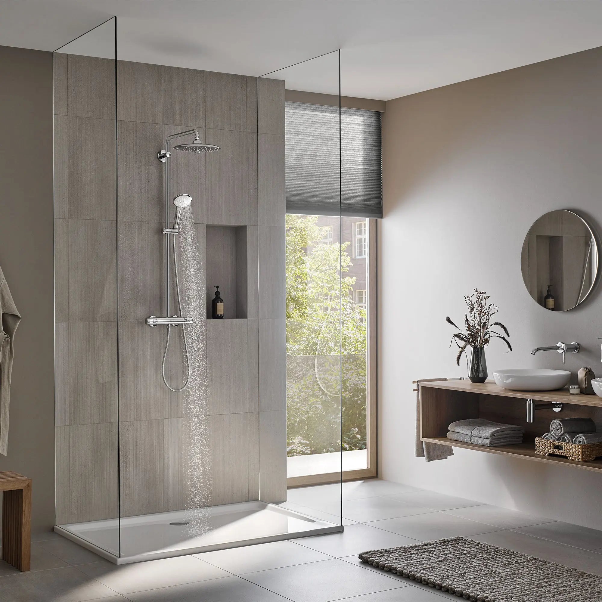 Grohe EUPHORIA 260 SHW SYST.THM COOLT 6.6L US  Chrome 26128002 - Plumbing Market
