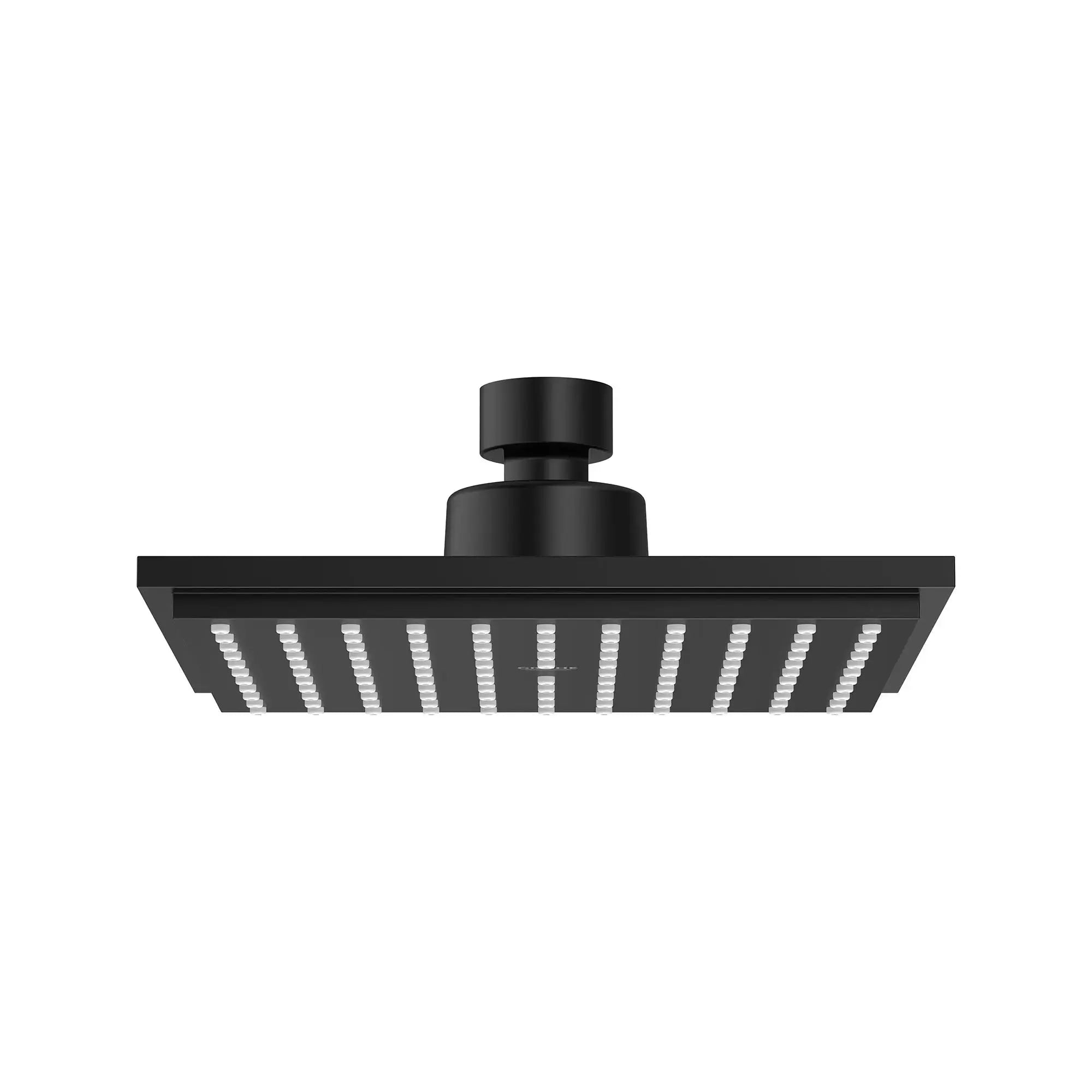 Grohe EUPHORIA CUBE 7IN SHOWERHEAD WALL MOUNT Matte Black 264682430 - Plumbing Market