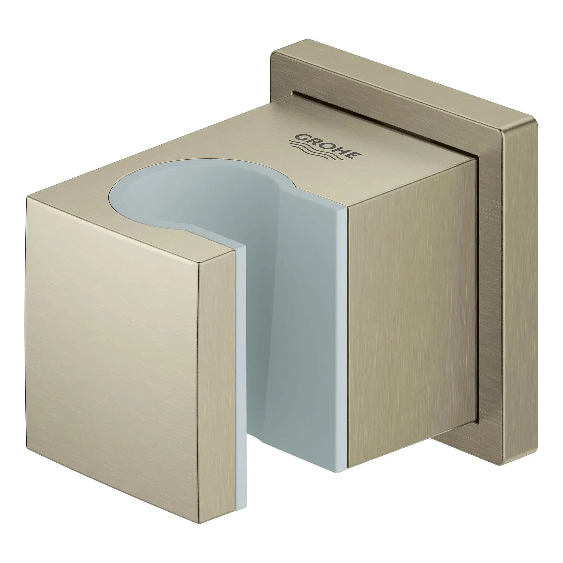 Grohe EUPHORIA CUBE HAND SHOWER HOLDER  Brushed Nickel 27693EN0 - Plumbing Market