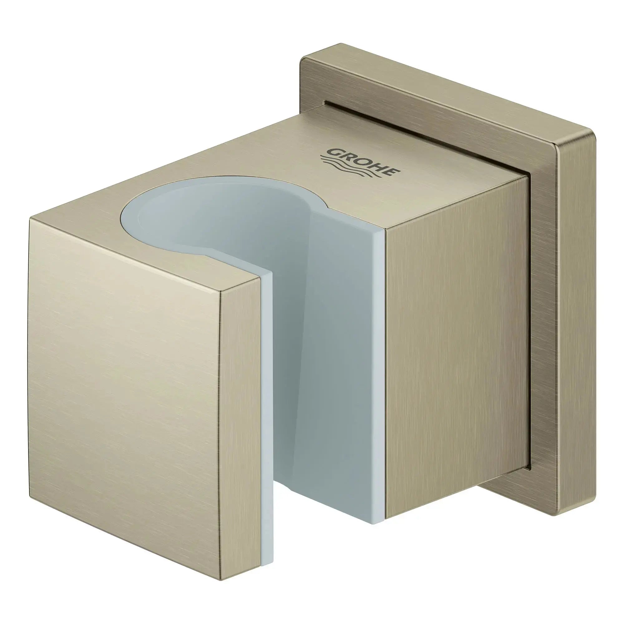 Grohe EUPHORIA CUBE HAND SHOWER HOLDER  Brushed Nickel 27693EN0 - Plumbing Market
