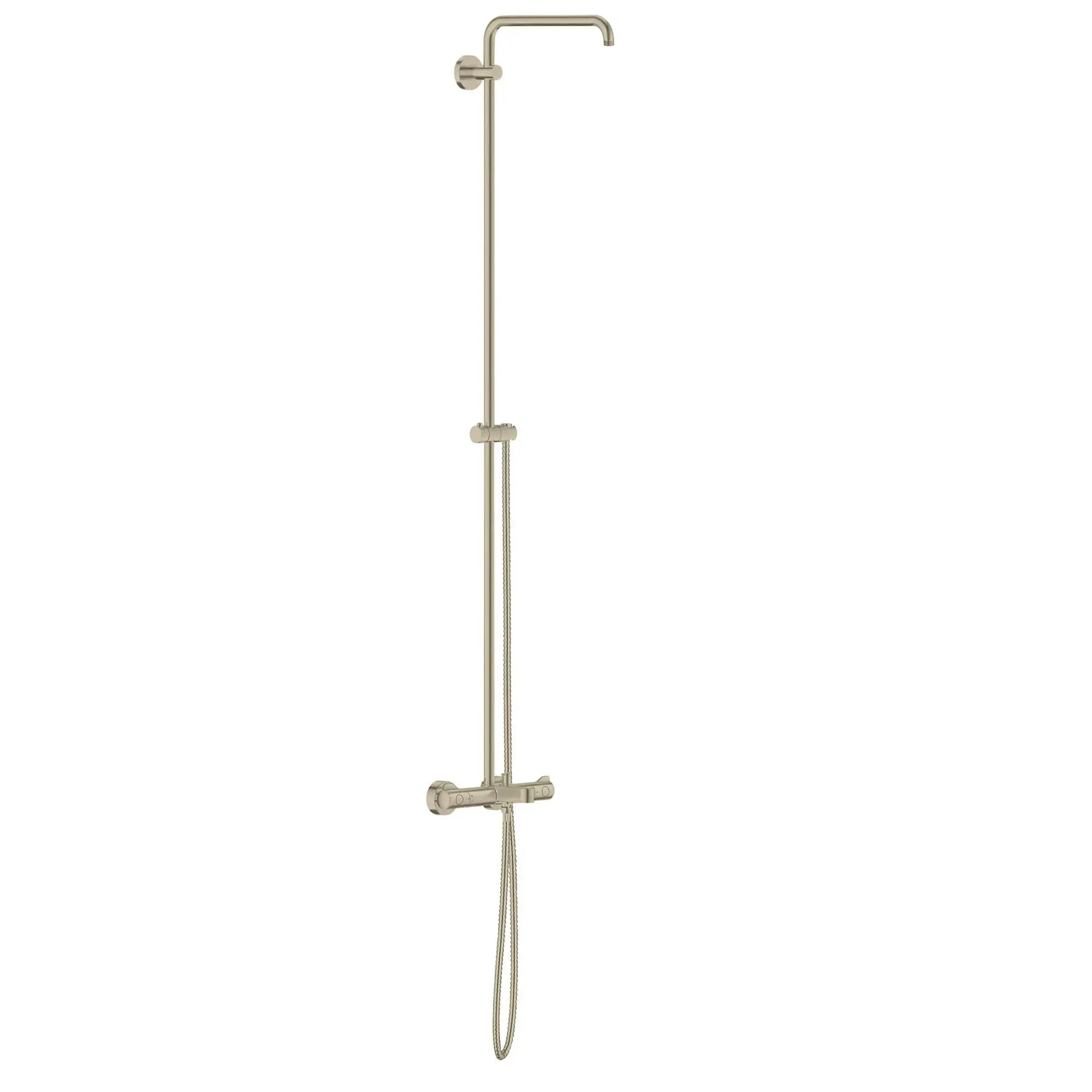 Grohe EUPHORIA SHOWER SYST.THM BATH W/O SHW US  Brushed Nickel 26490EN0 - Plumbing Market