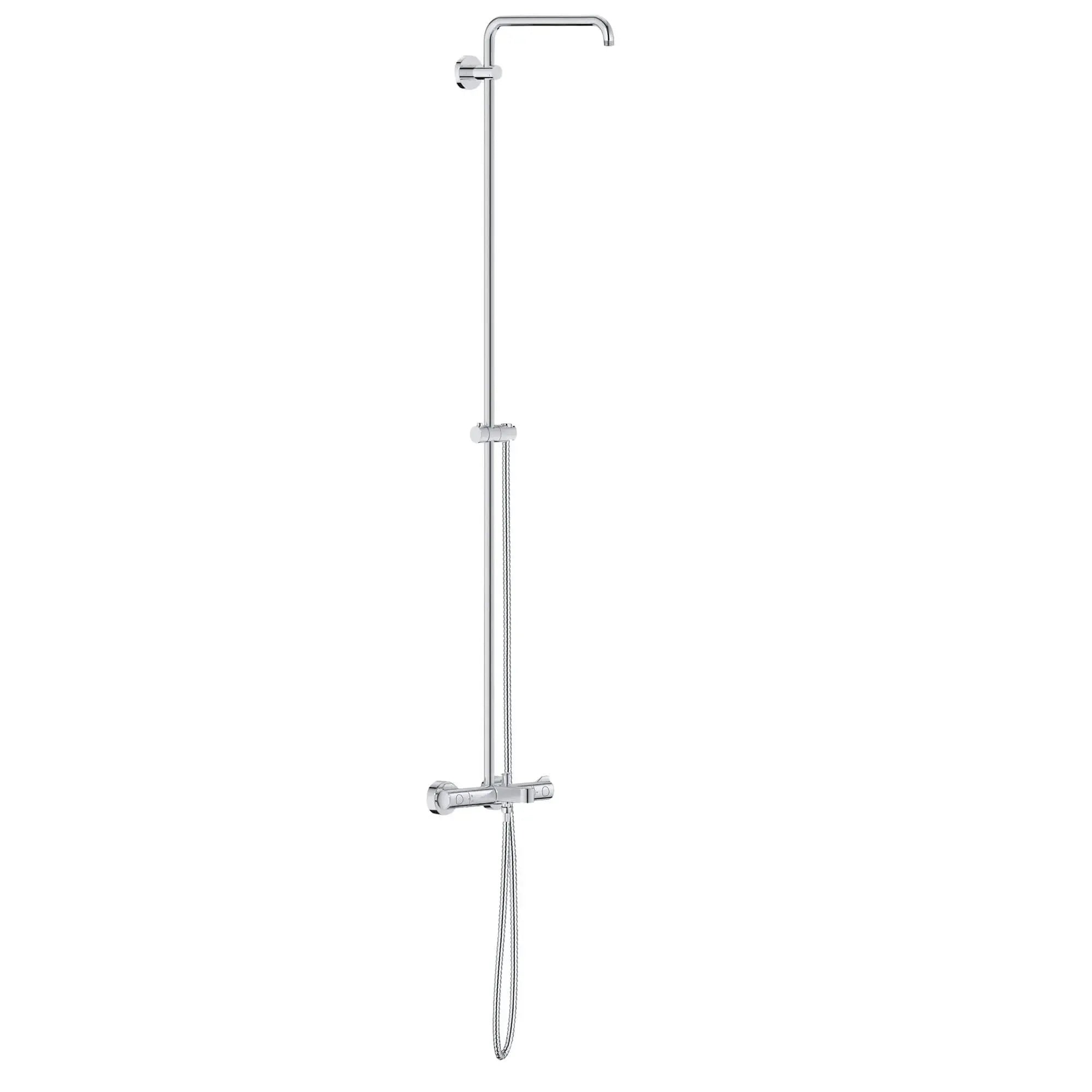 Grohe EUPHORIA SHOWER SYST.THM BATH W/O SHW US  Chrome 26490000 - Plumbing Market