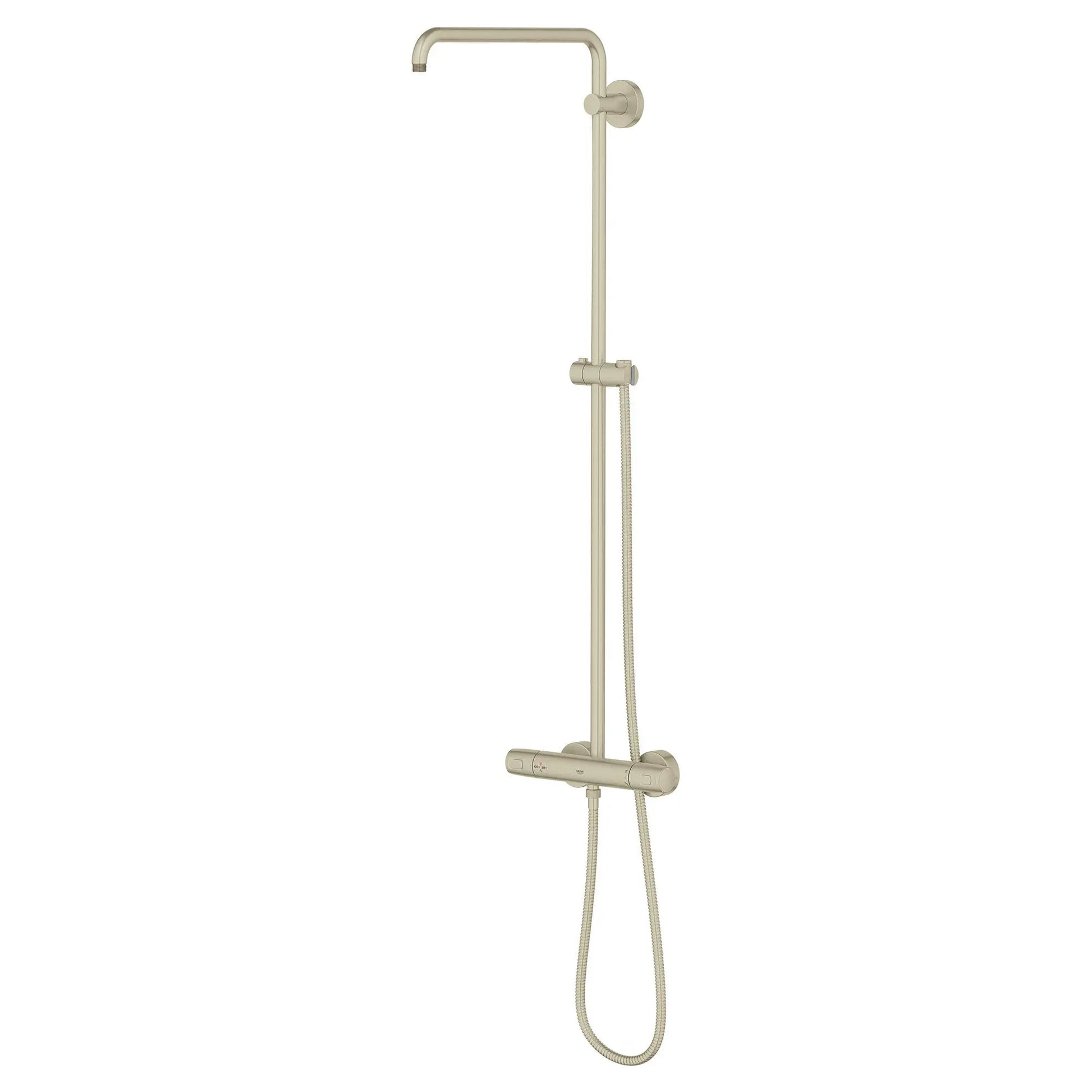 Grohe EUPHORIA SHOWER SYSTEM THM COOLT US  Brushed Nickel 26728EN0 - Plumbing Market