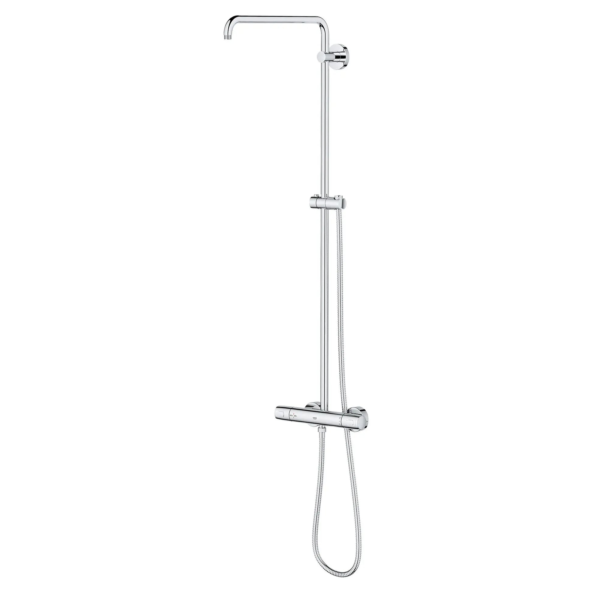 Grohe EUPHORIA SHOWER SYSTEM THM COOLT US  Chrome 26728000 - Plumbing Market