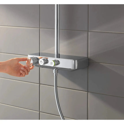 Grohe EUPHORIA SMARTCONTROL SHOWER SYSTEM  Chrome 26511000 - Plumbing Market
