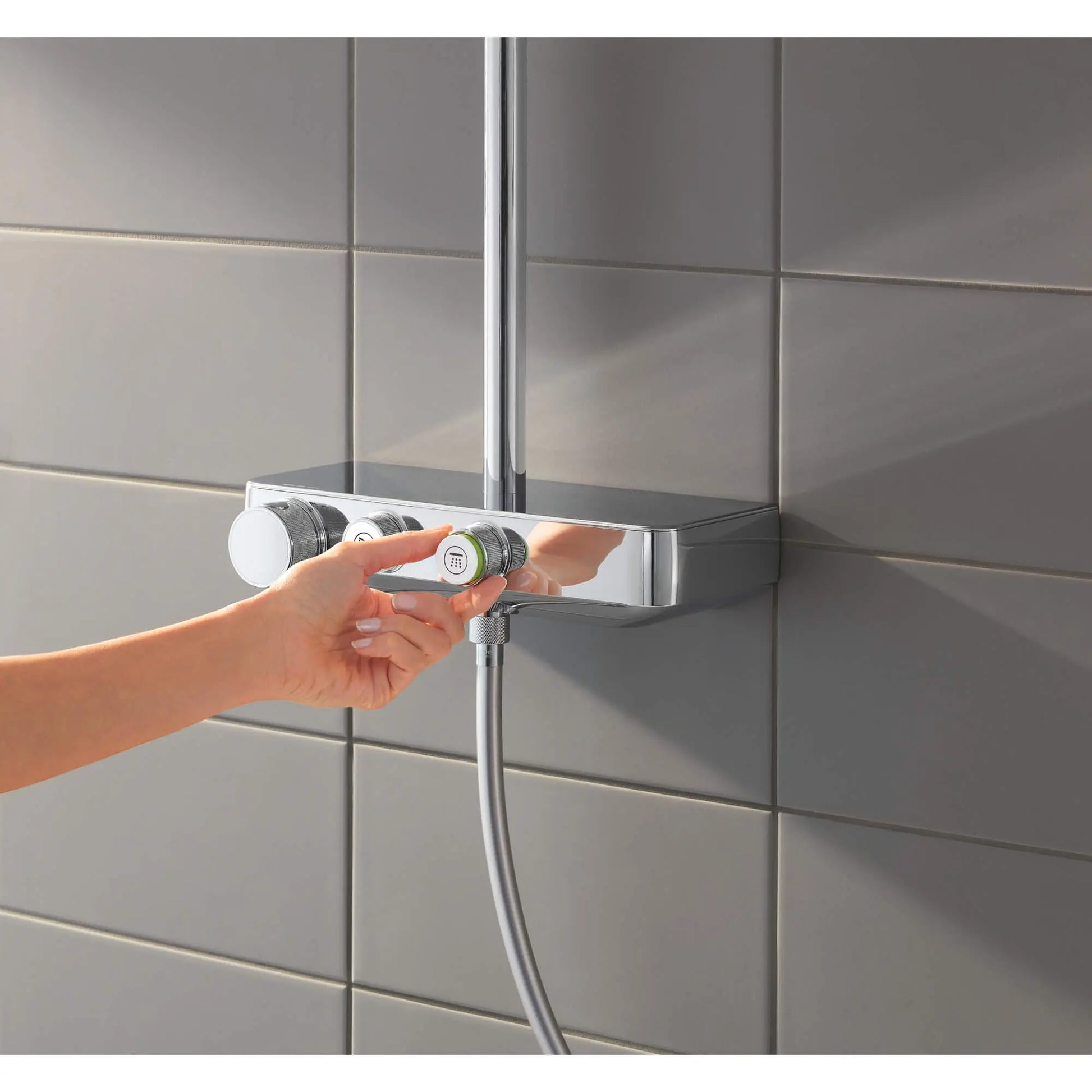 Grohe EUPHORIA SMARTCONTROL SHOWER SYSTEM  Chrome 26511000 - Plumbing Market