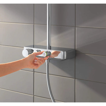 Grohe EUPHORIA SMARTCONTROL SHOWER SYSTEM  Chrome 26511000 - Plumbing Market