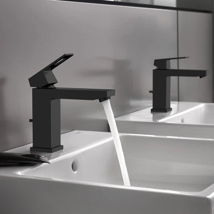 Grohe EUROCUBE 1H SINK M 1.5GPM Matte Black 236702430 - Plumbing Market