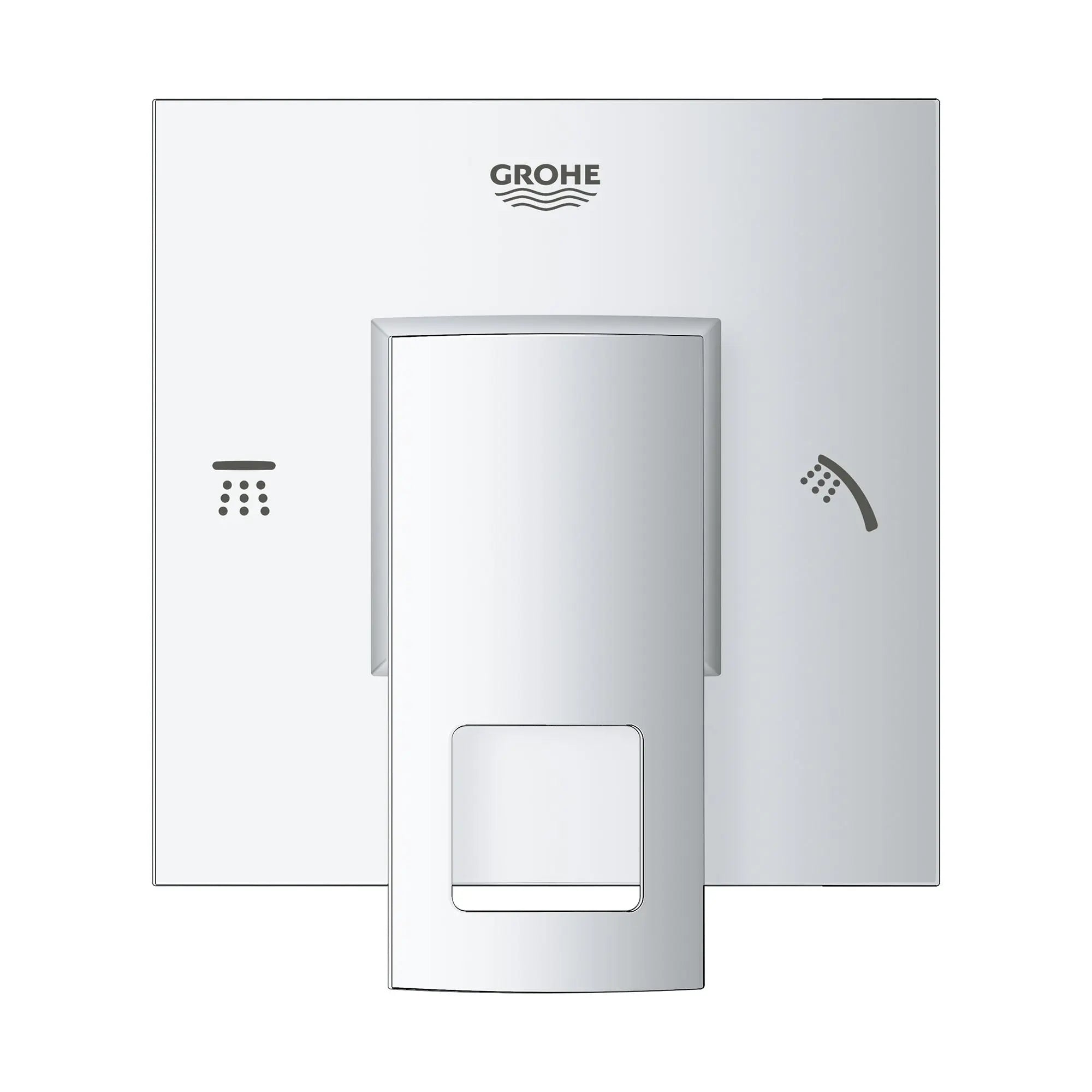 Grohe EUROCUBE 2-WAY DIVERTER TRIM  Chrome 29218001 - Plumbing Market
