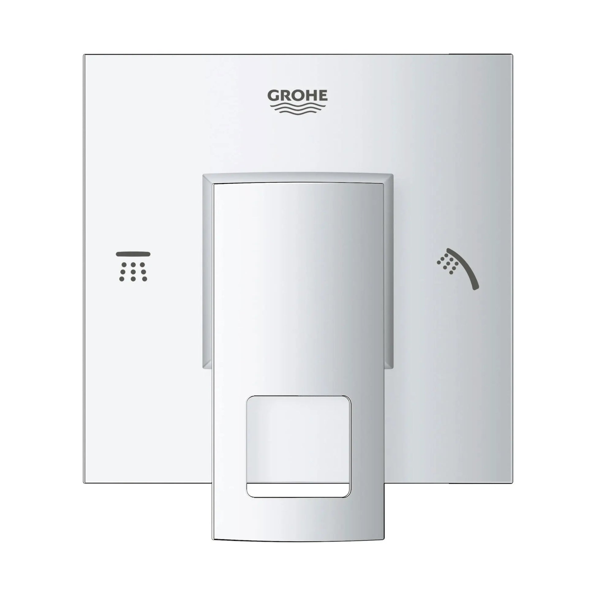 Grohe EUROCUBE 2-WAY DIVERTER TRIM  Chrome 29218001 - Plumbing Market