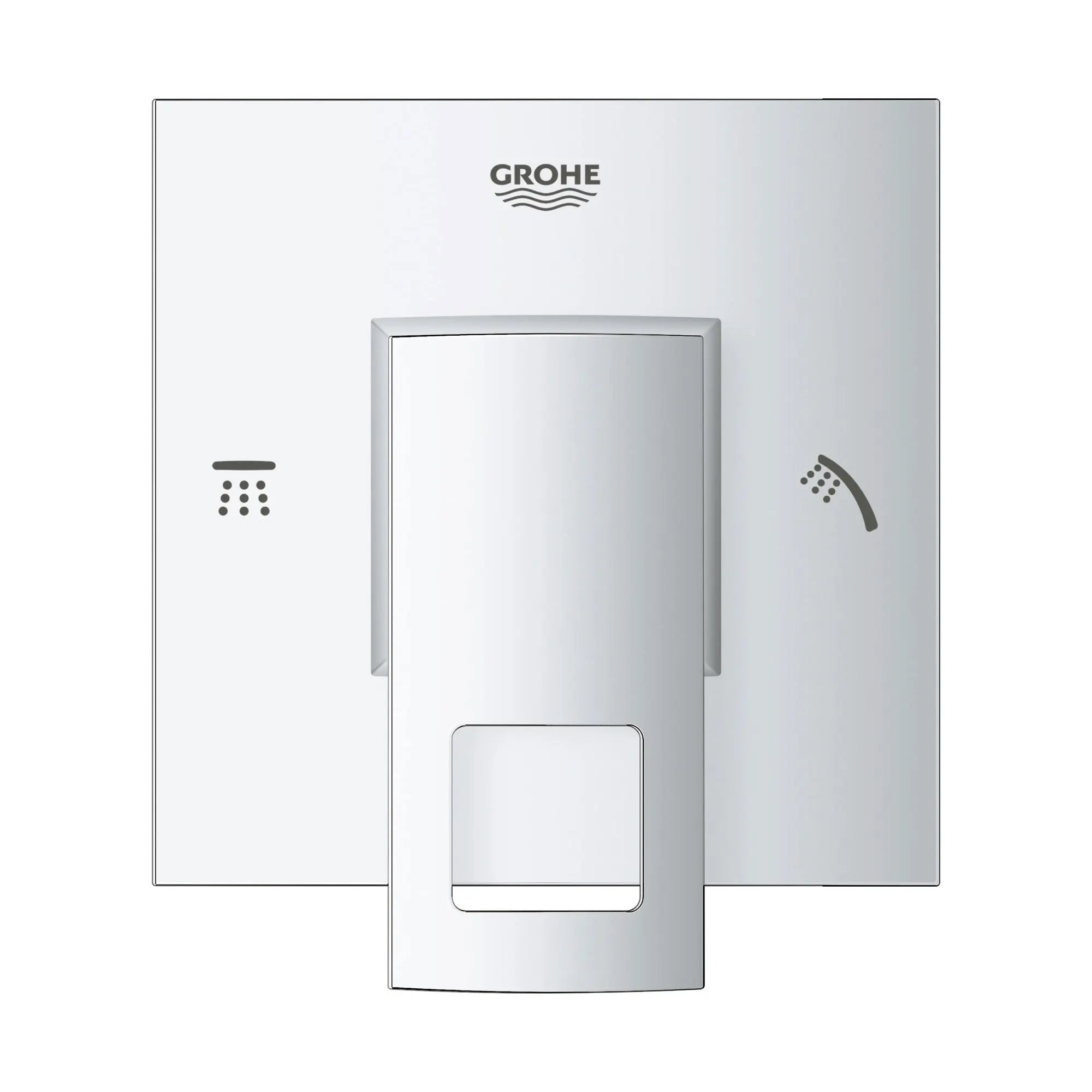 Grohe EUROCUBE 2-WAY DIVERTER TRIM  Chrome 29218001 - Plumbing Market