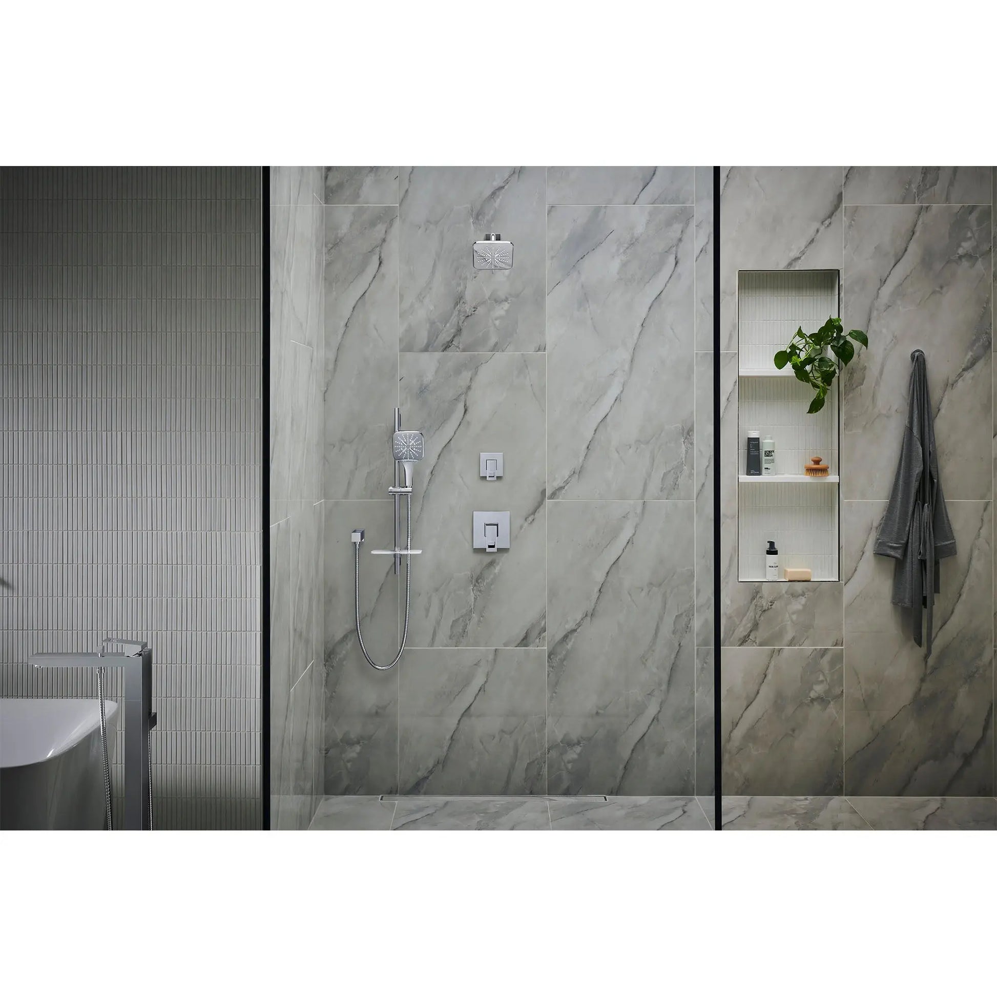 Grohe EUROCUBE 2-WAY DIVERTER TRIM  Chrome 29218001 - Plumbing Market