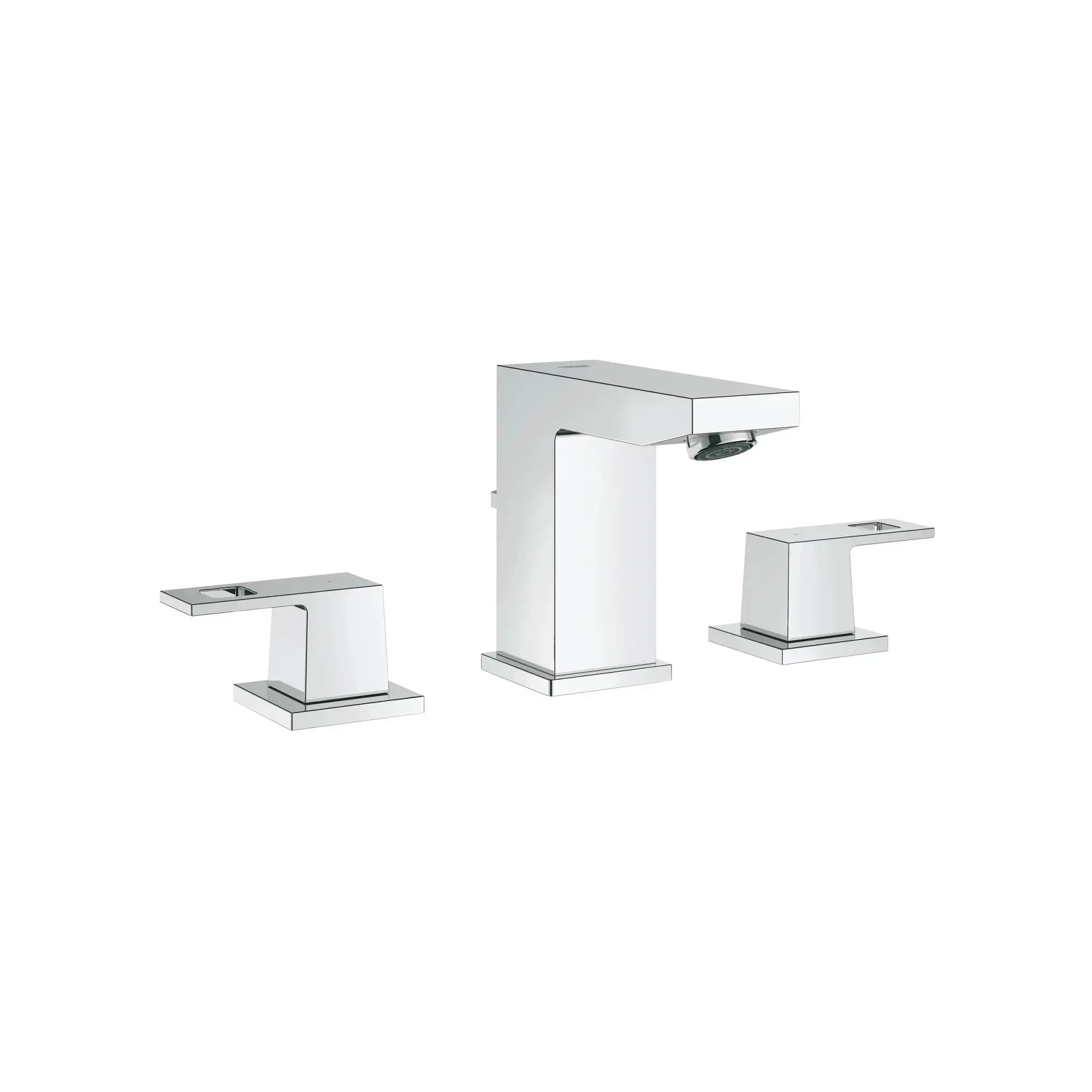 Grohe EUROCUBE 2HDL BASIN 3-H M-SIZE US  Chrome 2037000A - Plumbing Market