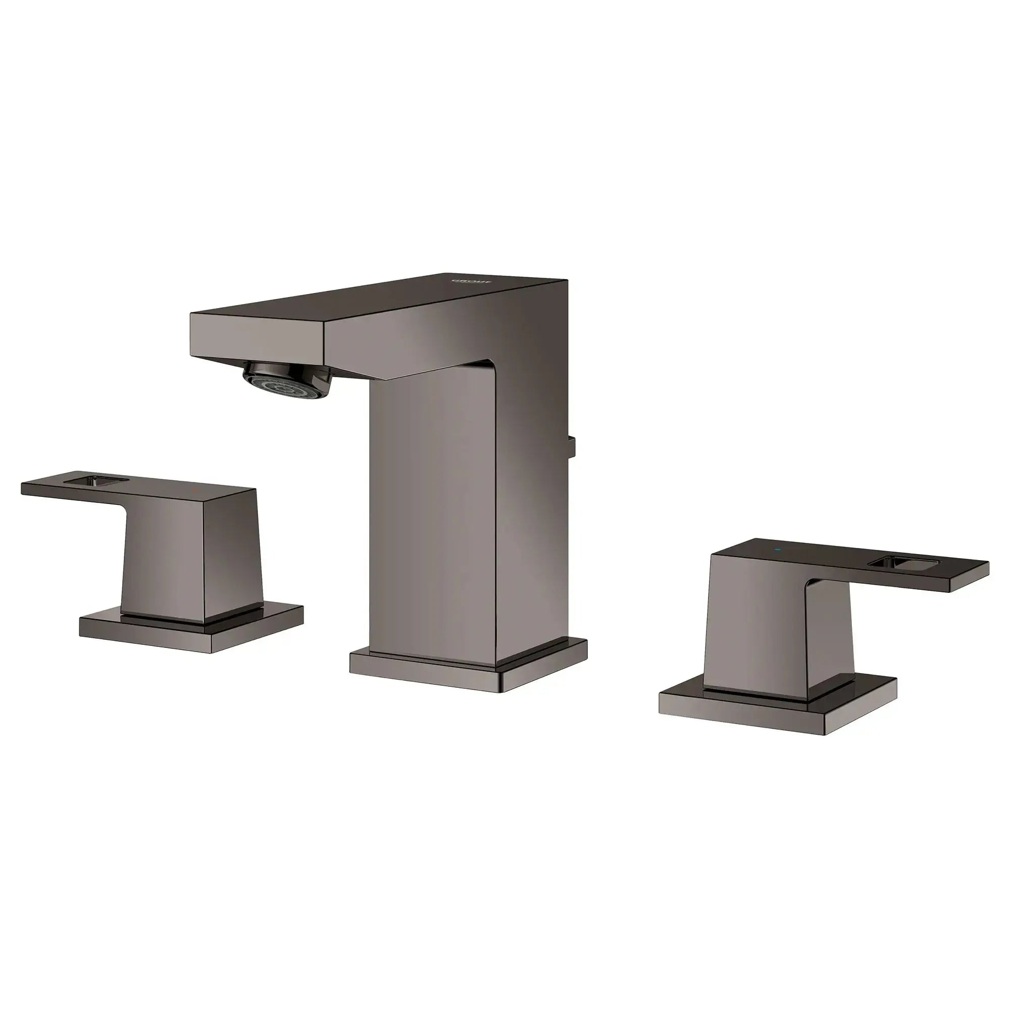 Grohe EUROCUBE 2HDL BASIN 3-H M-SIZE US  Hard Graphite 20370A0A - Plumbing Market