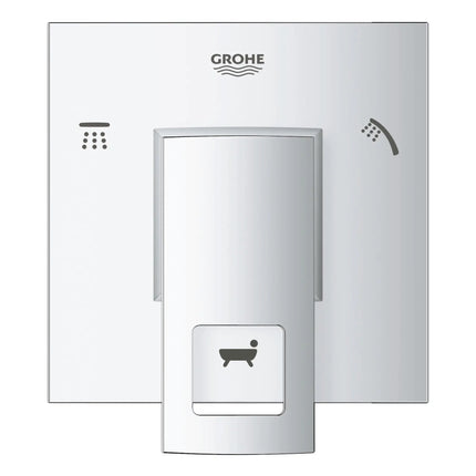 Grohe EUROCUBE 3-WAY DIVERTER TRIM  Chrome 29217001 - Plumbing Market