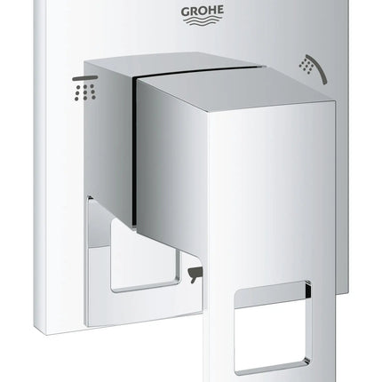 Grohe EUROCUBE 3-WAY DIVERTER TRIM  Chrome 29217001 - Plumbing Market