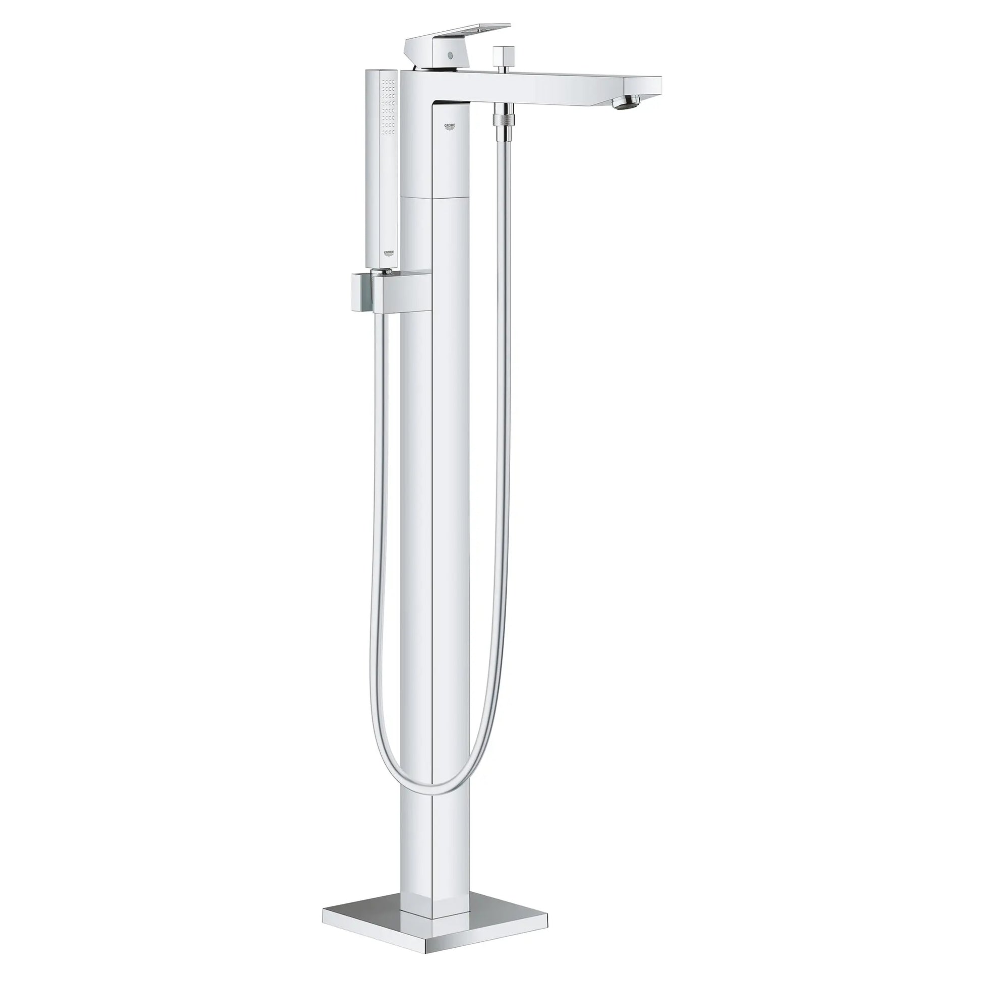 Grohe EUROCUBE BATH MIXER FLOOR MOUNTED  Chrome 23672001 - Plumbing Market