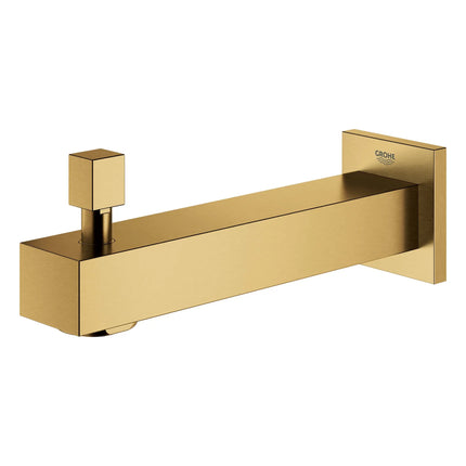 Grohe EUROCUBE DIVERTER TUB SPOUT  Brushed Cool Sunrise 13307GN0 - Plumbing Market