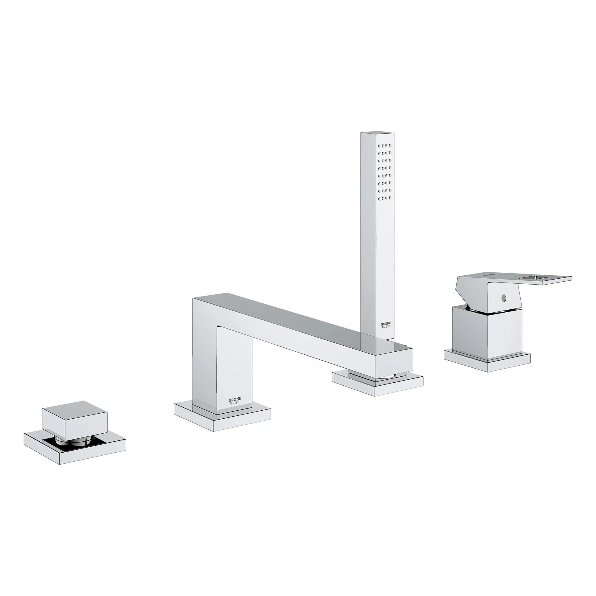 Grohe EUROCUBE OHM BATH 4-H US  Chrome 19897001 - Plumbing Market