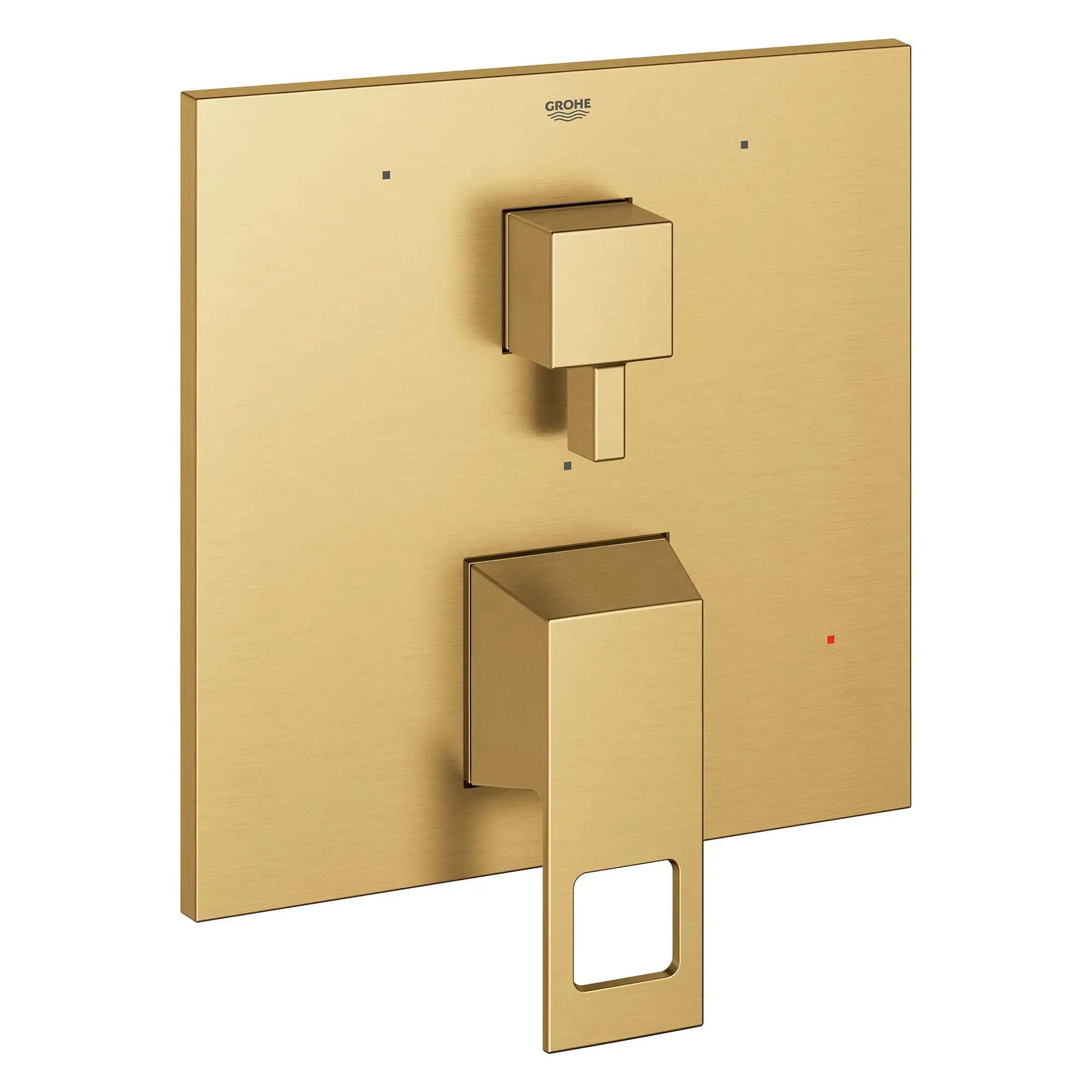 Grohe EUROCUBE PBV TRIM W 3-WAY DIV US  Brushed Cool Sunrise 29426GN0 - Plumbing Market