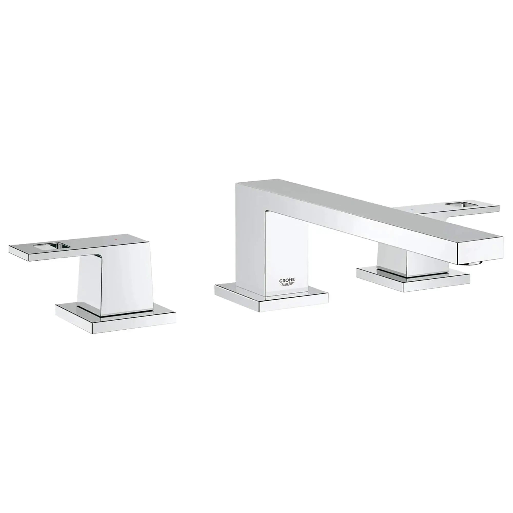 Grohe EUROCUBE - ROMAN TUB FILLER 3-HOLE  Chrome 117982 - Plumbing Market