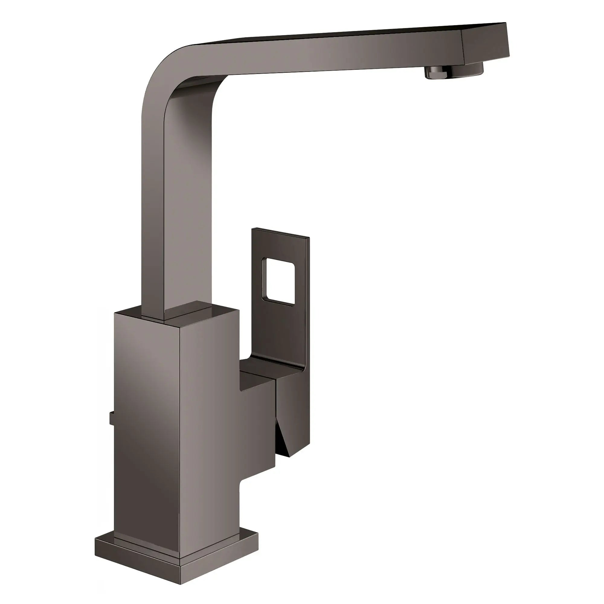 Grohe EUROCUBE SINGLE-HANDLE BATHROOM FAUCET L  Hard Graphite 23184A0A - Plumbing Market