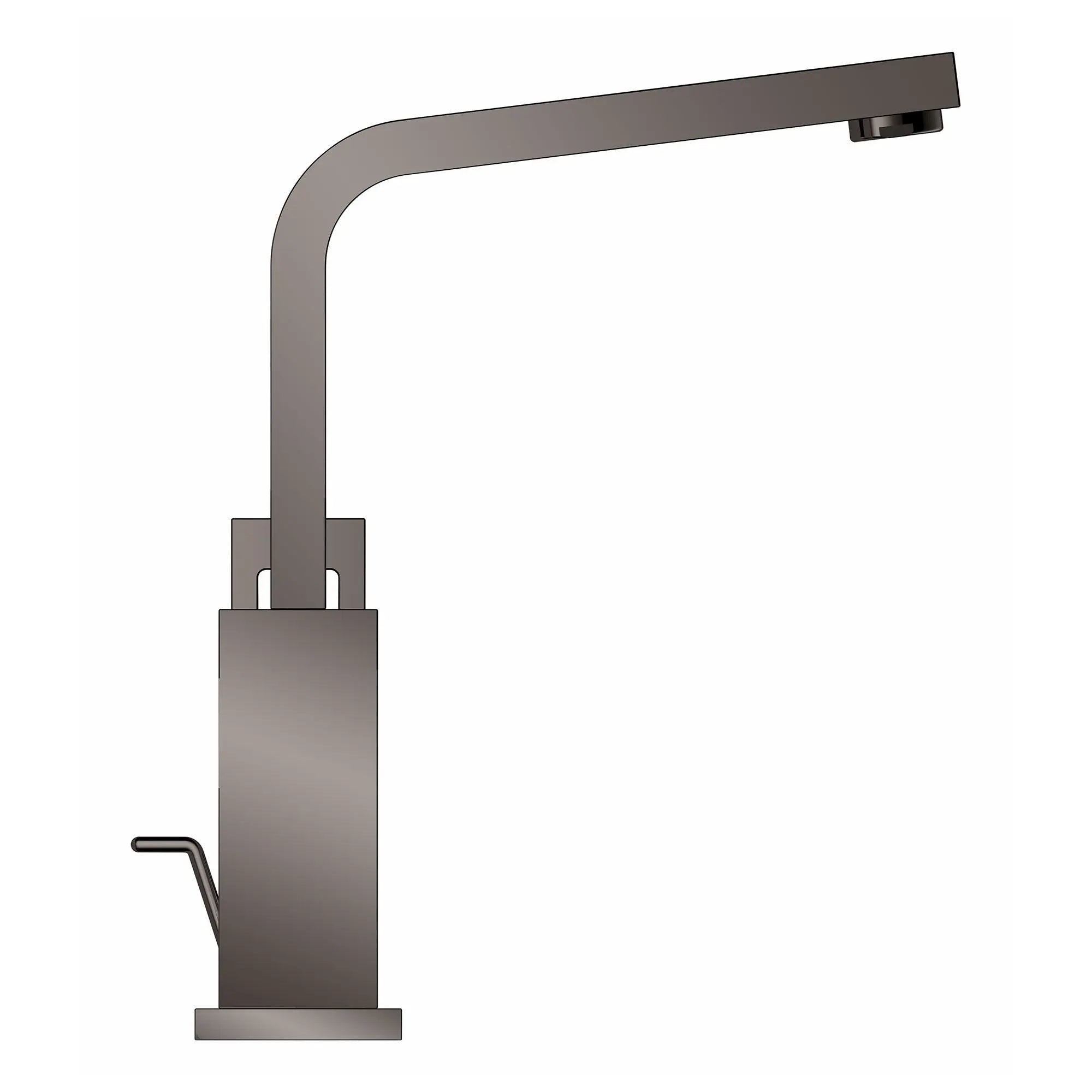 Grohe EUROCUBE SINGLE-HANDLE BATHROOM FAUCET L  Hard Graphite 23184A0A - Plumbing Market