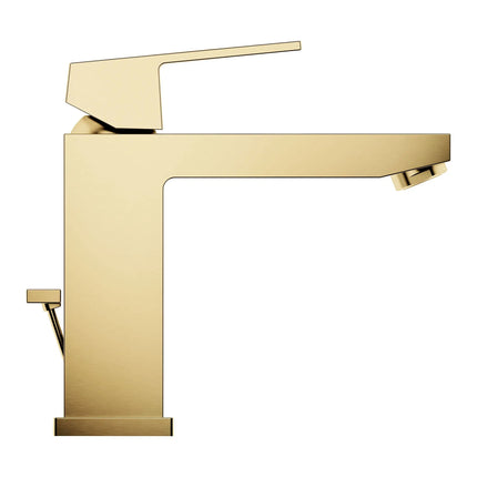 Grohe EUROCUBE SINGLE-HANDLE BATHROOM FAUCET M  Brushed Cool Sunrise 23670GN0 - Plumbing Market