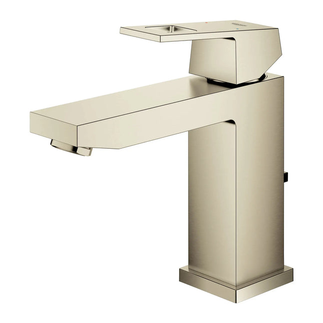 Grohe EUROCUBE SINGLE-HANDLE BATHROOM FAUCET M  Brushed Nickel 23670EN0 - Plumbing Market