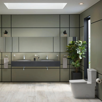 Grohe EUROCUBE SINGLE-HANDLE BATHROOM FAUCET M  Hard Graphite 23670A00 - Plumbing Market