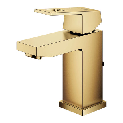 Grohe EUROCUBE SINGLE-HANDLE BATHROOM FAUCET S  Brushed Cool Sunrise 23129GNA - Plumbing Market