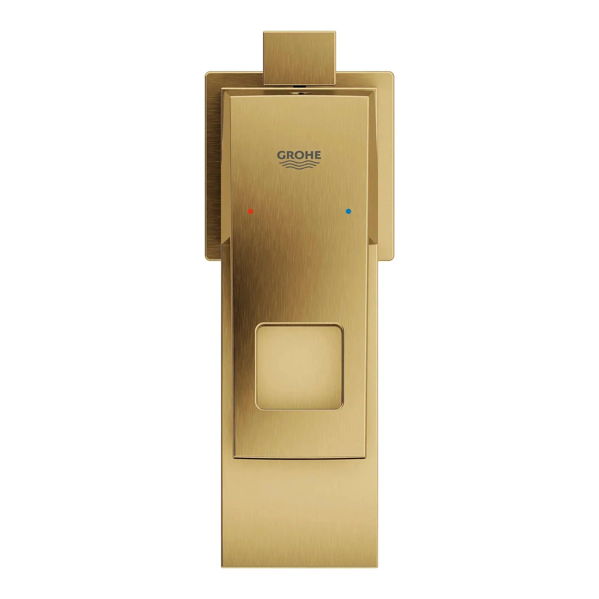 Grohe EUROCUBE SINGLE-HANDLE BATHROOM FAUCET S  Brushed Cool Sunrise 23129GNA - Plumbing Market
