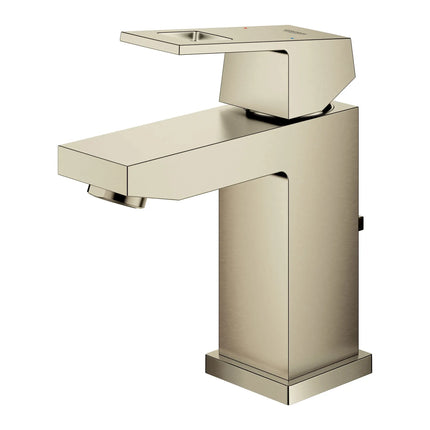 Grohe EUROCUBE SINGLE-HANDLE BATHROOM FAUCET S  Brushed Nickel 23129ENA - Plumbing Market