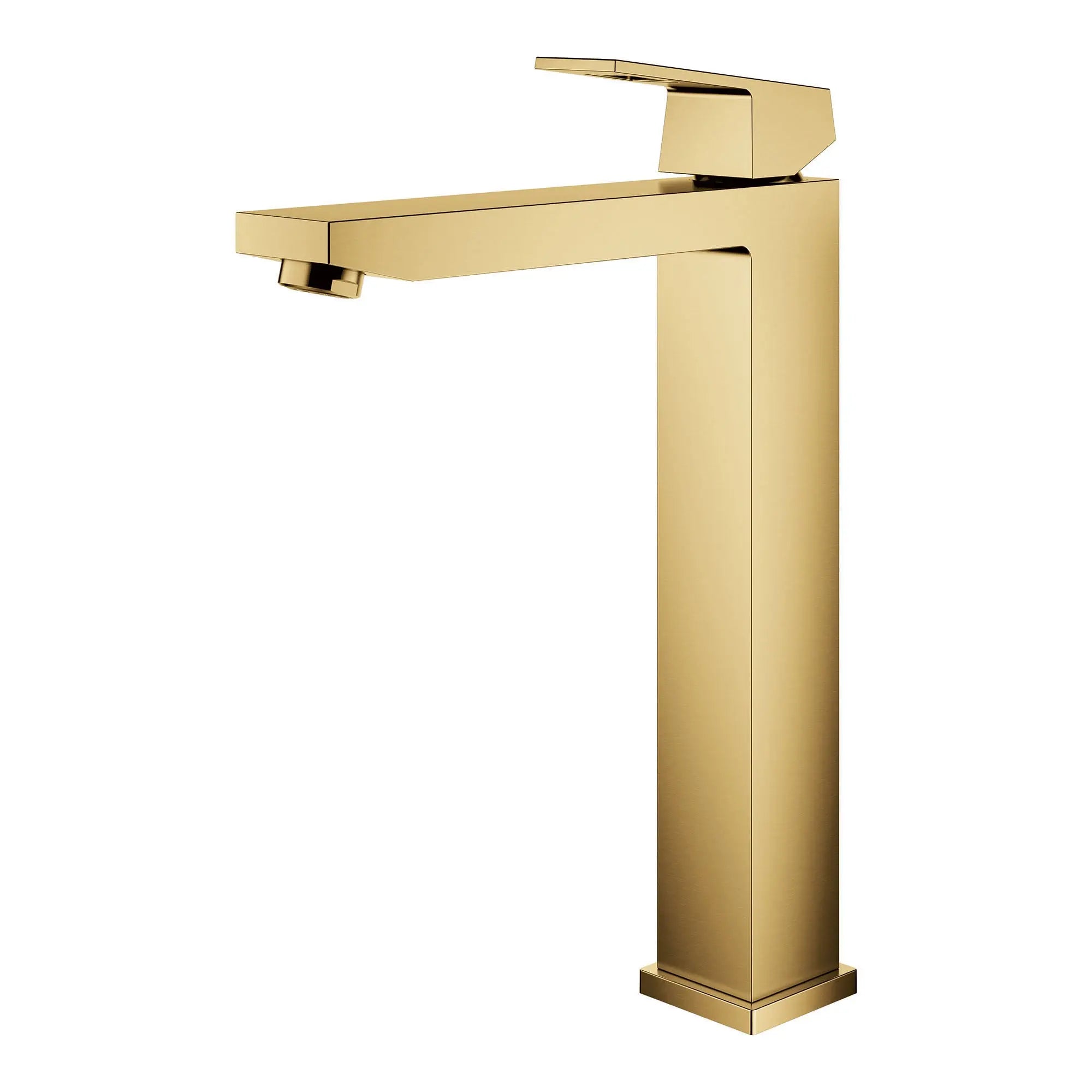 Grohe EUROCUBE SNGL-HANDLE BATHROOM FAUCET XL  Brushed Cool Sunrise 23671GN0 - Plumbing Market