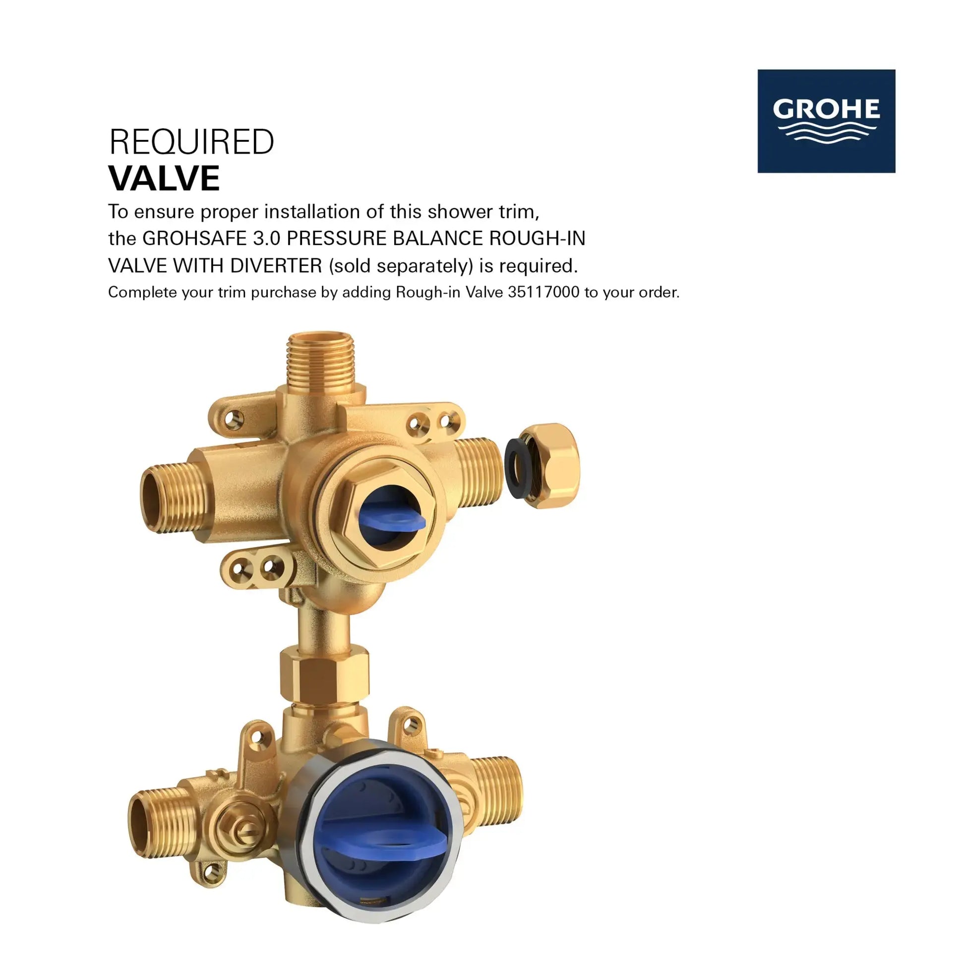 Grohe EUROCUBE TRIM Matte Black 294262430 - Plumbing Market