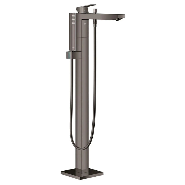 Grohe EUROCUBE TUB FILLER WITH HAND SHOWER  Hard Graphite 23672A01 - Plumbing Market