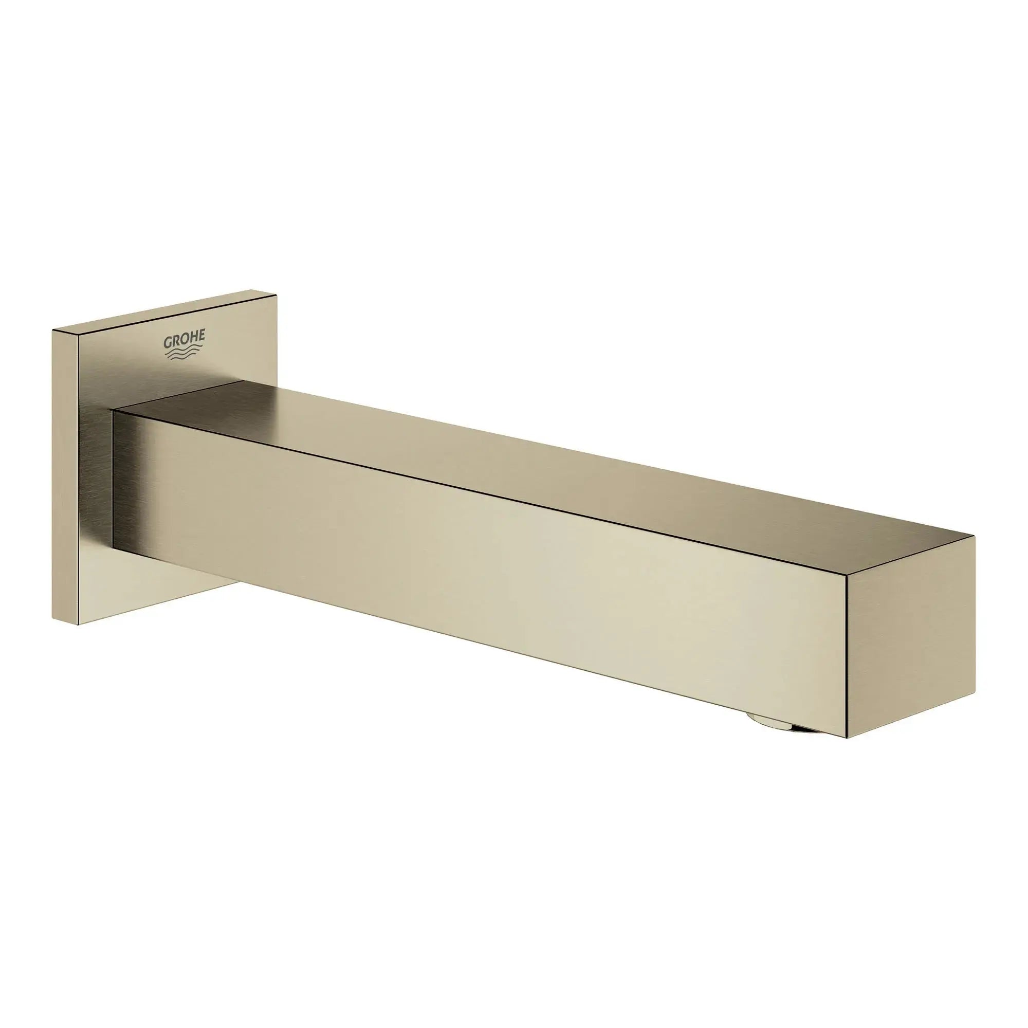 Grohe EUROCUBE TUB SPOUT  Brushed Nickel 13305EN0 - Plumbing Market