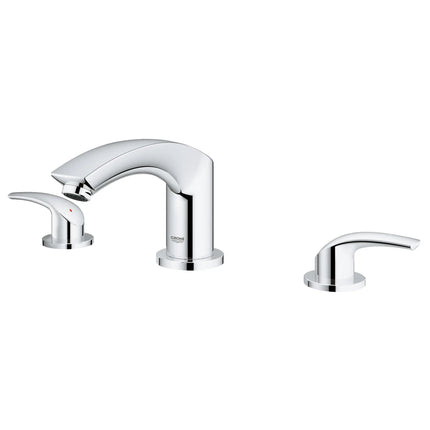Grohe EUROSMART 2015 2HDL BATH 3-H CONC. US  Chrome 25168002 - Plumbing Market