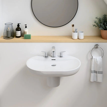Grohe EUROSMART 2HDL BASIN 3-H M US  Chrome 20294003 - Plumbing Market