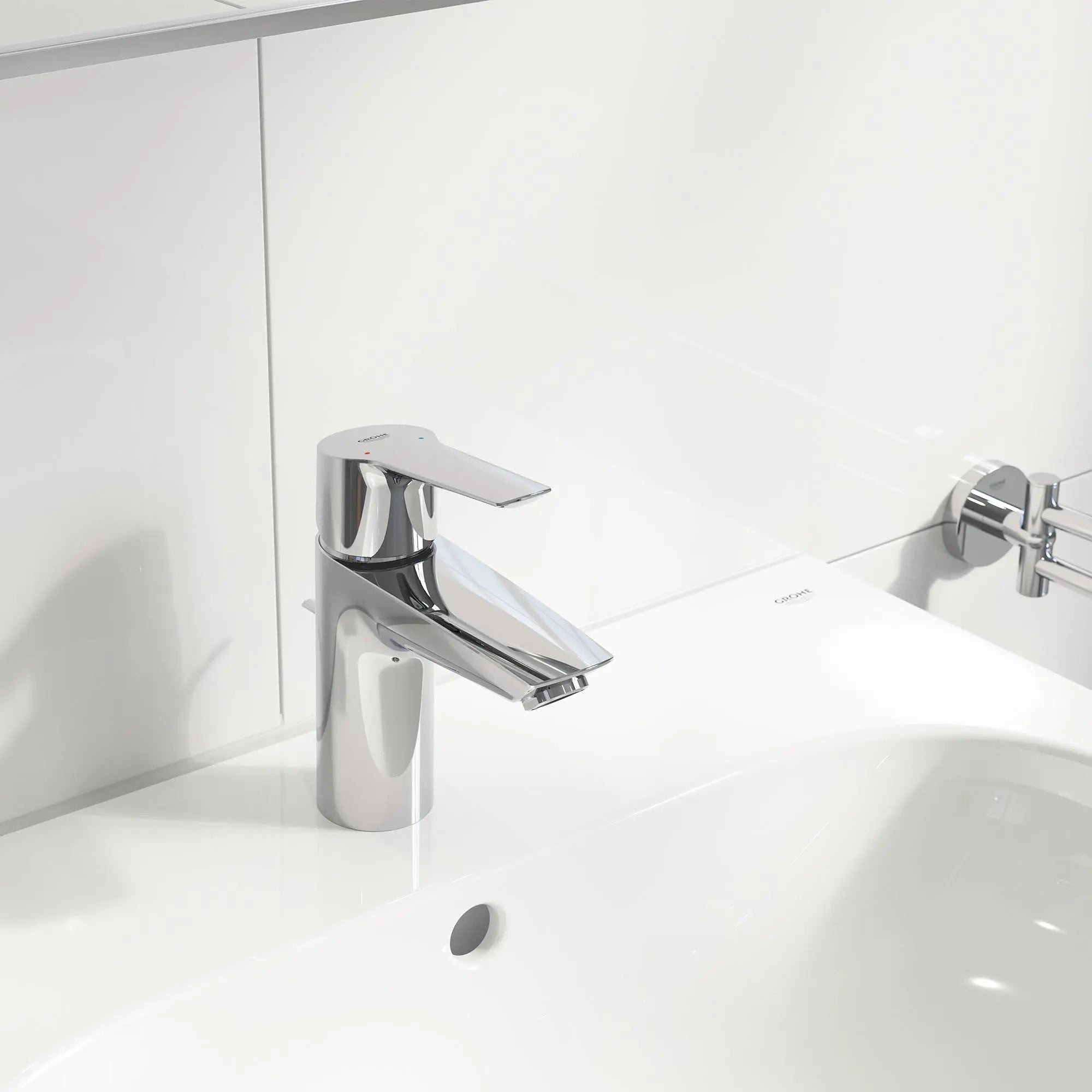 Grohe EUROSMART OHM BASIN S US  Chrome 32642003 - Plumbing Market