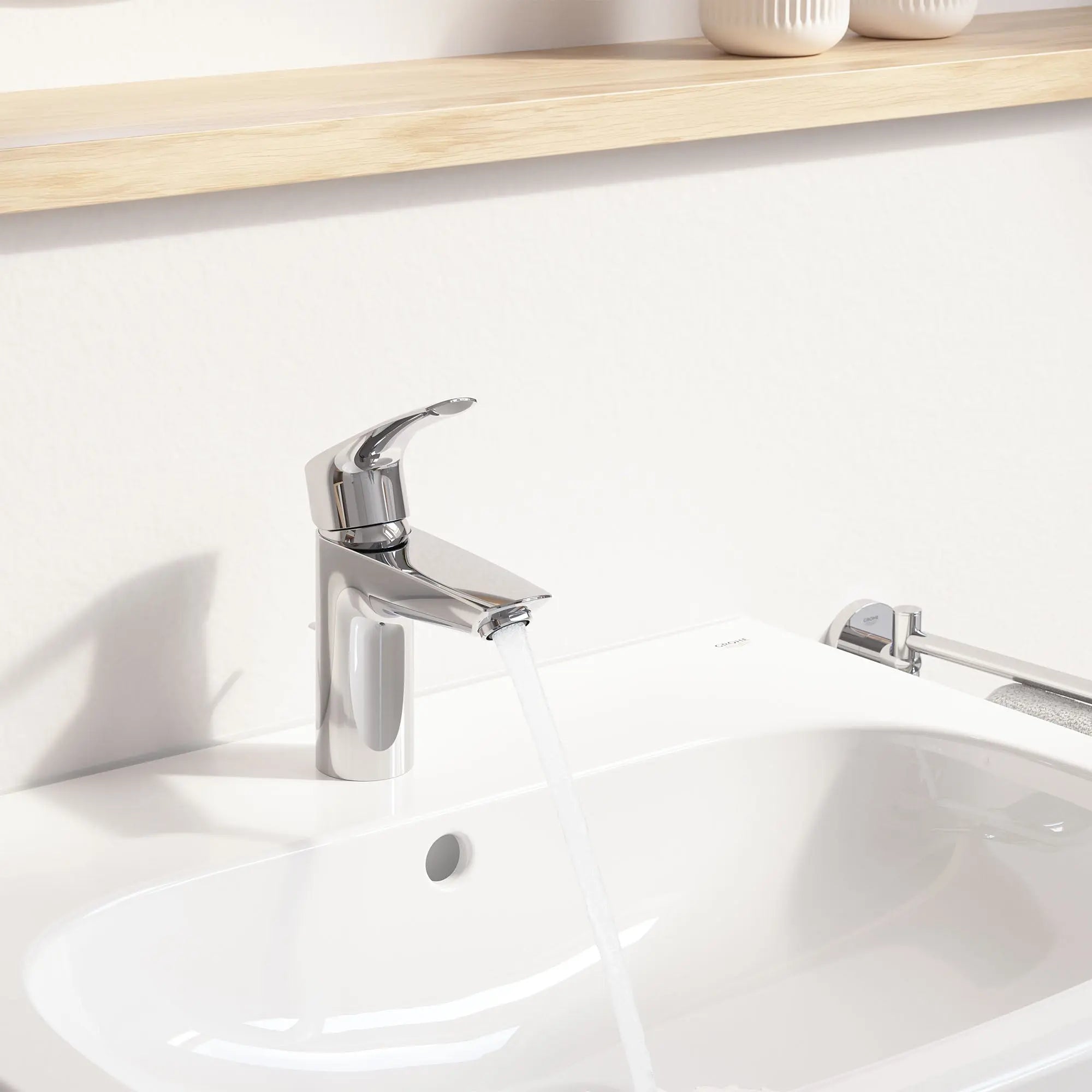 Grohe EUROSMART OHM BASIN S US  Chrome 32642003 - Plumbing Market