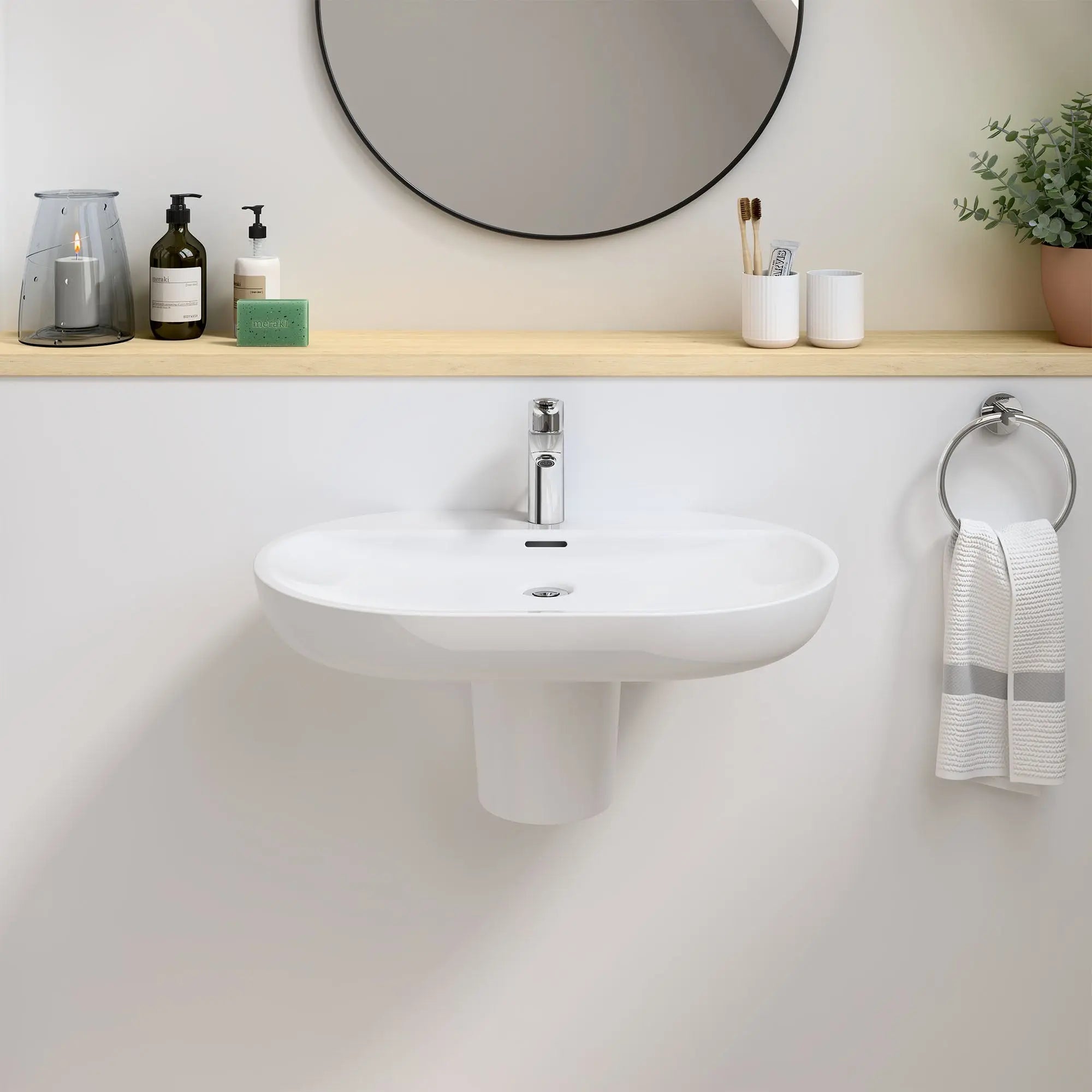Grohe EUROSMART OHM BASIN S US  Chrome 32642003 - Plumbing Market